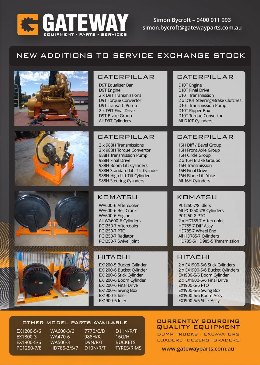 New Additions to Service Exchange Stock