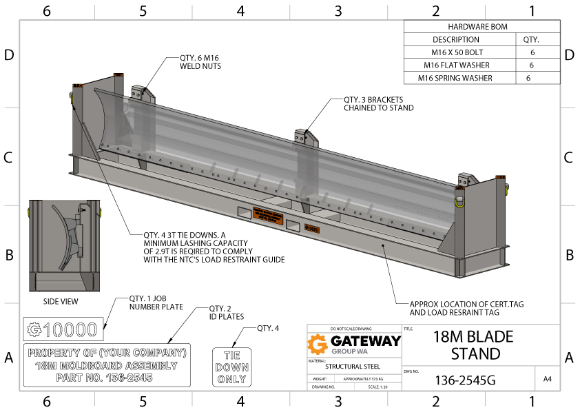 18M Blade Stand